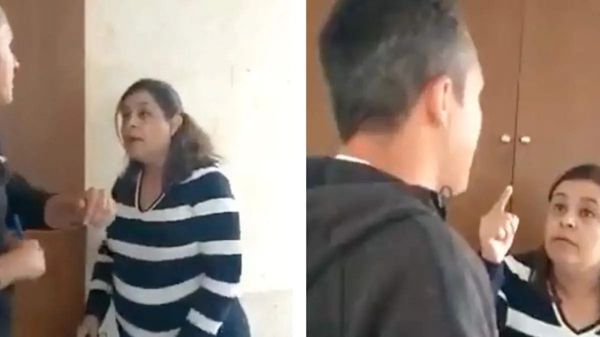 Mujer agrede y discrimina a trabajadores en Puebla y la apodan Lady Zapatilla